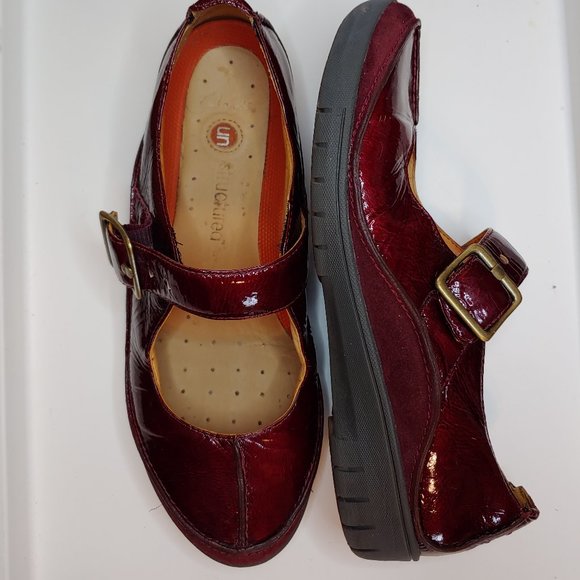 Clarks | Shoes | Clarks Unstructured Bourdeaux Mary Janes 9 | Poshmark
